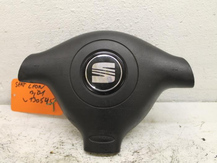 Left airbag (steering wheel) from a Seat Leon (1M1) 1.9 TDI 90 2001