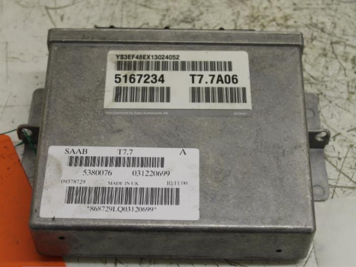 Used Engine management computer Saab 9-5 (YS3E) 2.3t 16V Price € 150,00 Margin scheme offered by Van Gils Automotive
