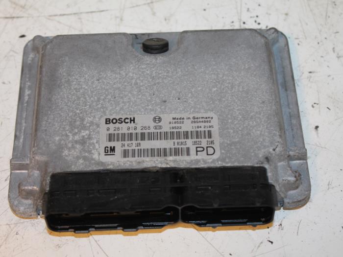 Used Engine management computer Opel Zafira (F75) 2.0 DTI 16V Price € 150,00 Margin scheme offered by Van Gils Automotive