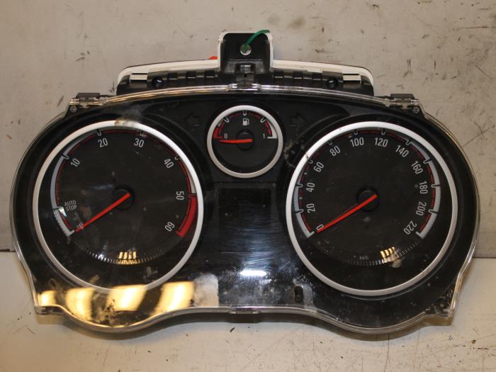 Cuentakilómetros de un Opel Corsa D 1.3 CDTi 16V ecoFLEX 2012