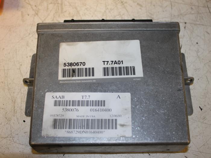 Used Engine management computer Saab 9-5 (YS3E) 3.0 t V6 24V Price € 150,00 Margin scheme offered by Van Gils Automotive