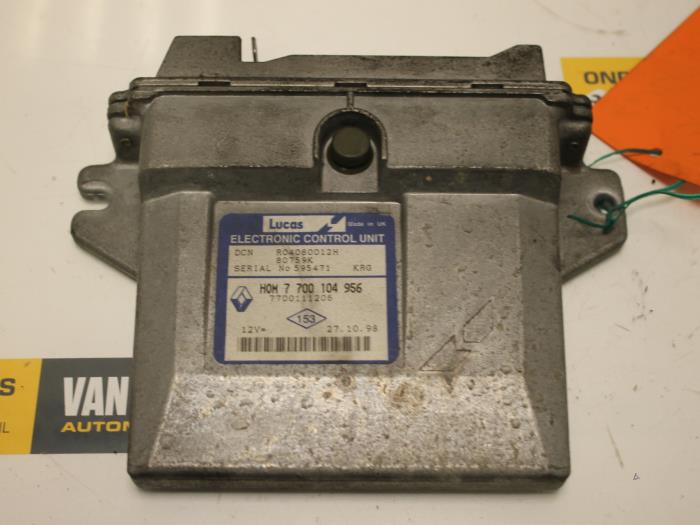 Used Engine management computer Renault Kangoo Express (FC) 1.9 D 65 Price € 150,00 Margin scheme offered by Van Gils Automotive