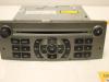 Radio CD player from a Peugeot 407 SW (6E) 2.0 16V 2006