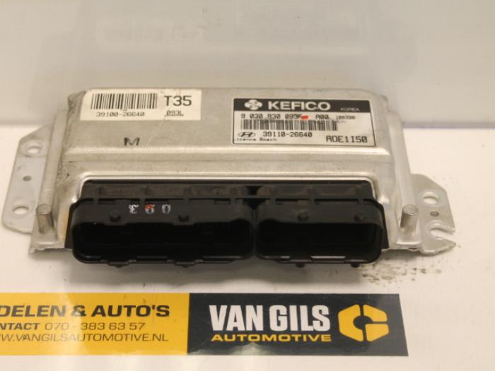 Used Engine management computer Hyundai Accent 1.5i 16V Price € 150,00 Margin scheme offered by Van Gils Automotive