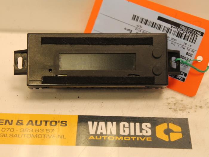 Begagnade Innerdisplay Peugeot 306 (7A/C/S) 1.6i XR,XT,ST Pris € 35,00 Marginaltabell erbjuds av Van Gils Automotive