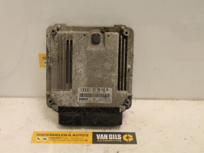 Used Engine management computer Audi A3 Sportback (8PA) 2.0 TDI 16V Price € 150,00 Margin scheme offered by Van Gils Automotive