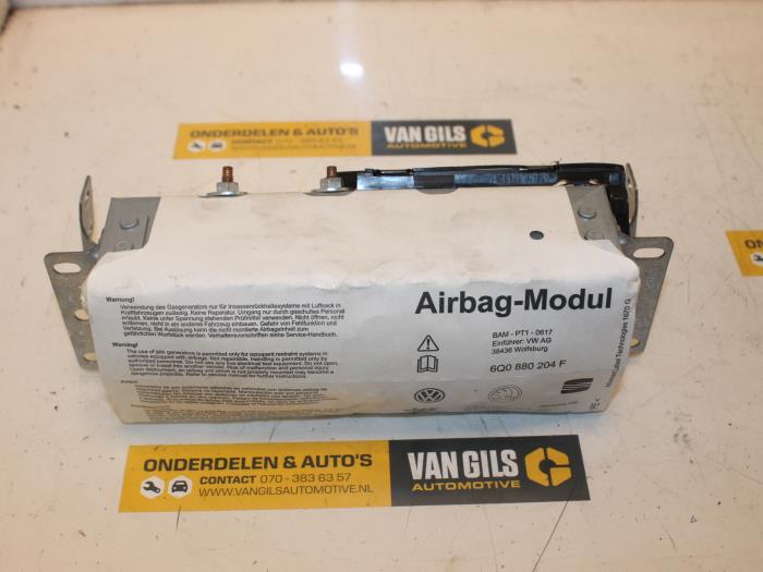 Kit+module airbag d'un Skoda Fabia (6Y2) 1.4i 16V 2006