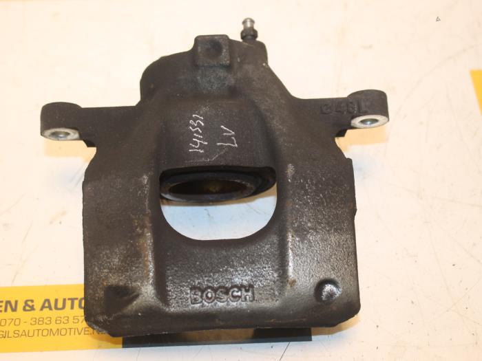 Front brake calliper, left from a Peugeot 107 1.0 12V 2011
