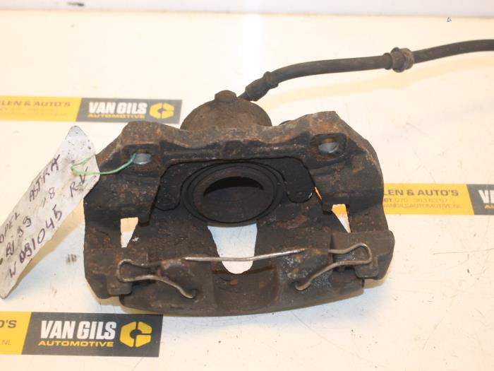 Gebrauchte Bremszange rechts vorne Opel Astra G (F08/48) 1.8 16V Preis € 30,00 Margenregelung angeboten von Van Gils Automotive