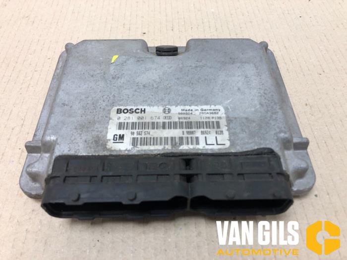 Used Engine management computer Opel Astra G Caravan (F35) 2.0 Di 16V Price € 150,00 Margin scheme offered by Van Gils Automotive
