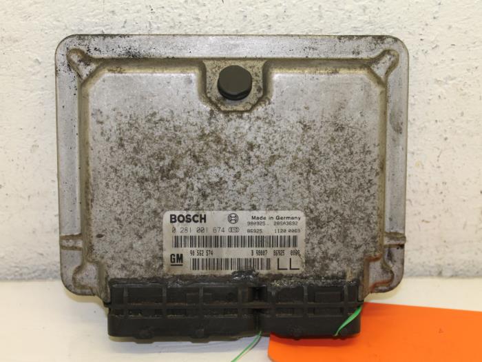 Used Engine management computer Opel Astra G Caravan (F35) 2.0 Di 16V Price € 54,00 Margin scheme offered by Van Gils Automotive