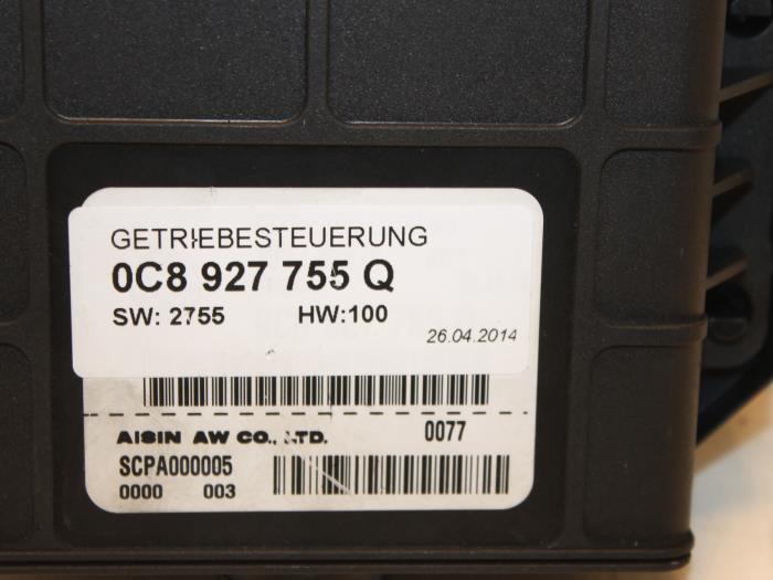 Automatic gearbox computer from a Volkswagen Touareg (7PA/PH) 3.0 TDI V6 24V BlueMotion Technology DPF 2015
