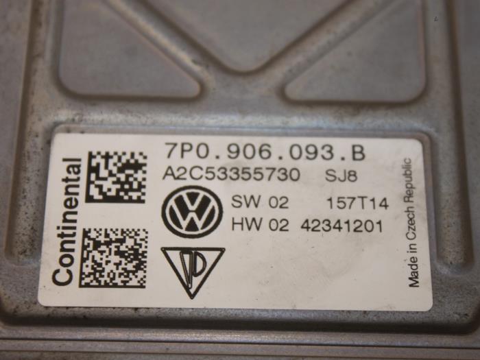 Ordenador varios de un Volkswagen Touareg (7PA/PH) 3.0 TDI V6 24V BlueMotion Technology DPF 2015