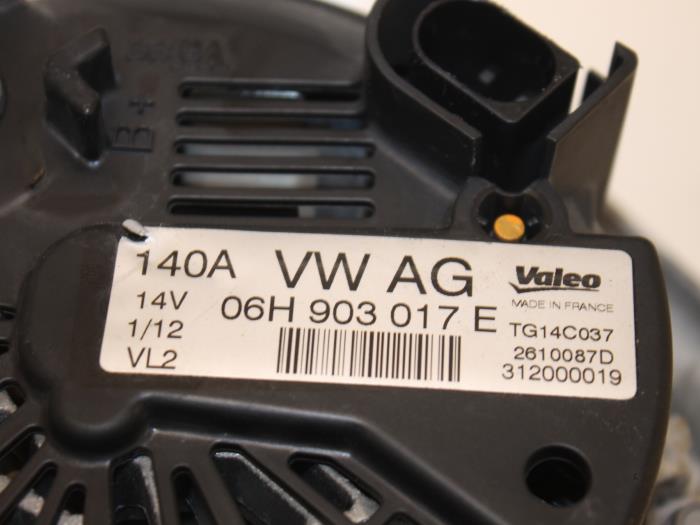 Used Dynamo Volkswagen Passat Variant (365) 2.0 TSI 16V Price € 131,89 Inclusive VAT offered by Van Gils Automotive