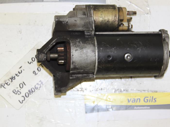 Gebrauchte Anlasser Peugeot 406 (8B) 2.0 HDi 110 Preis € 35,00 Margenregelung angeboten von Van Gils Automotive