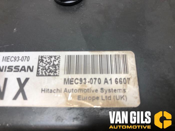 Engine management computer from a Nissan Micra (K12) 1.6 16V 160 SR 2008