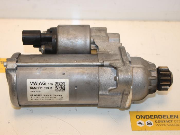 Used Starter Volkswagen Golf VII (AUA) 1.4 TSI 16V Price € 66,55 Inclusive VAT offered by Van Gils Automotive