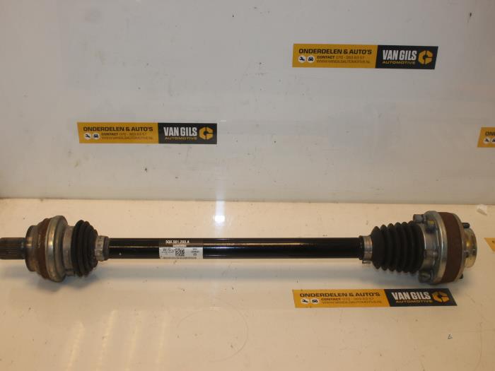 Gebrauchte Antriebswelle links hinten Volkswagen Golf VII Variant (AUVV) 1.6 TDI 16V Preis € 133,10 Mit Mehrwertsteuer angeboten von Van Gils Automotive