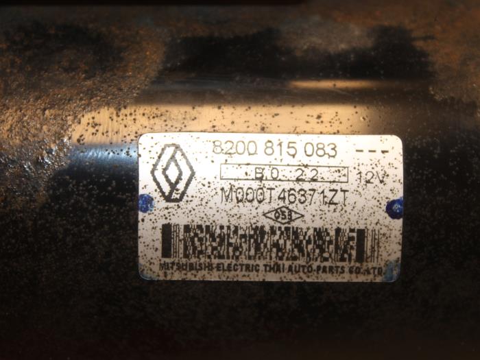 Anlasser van een Dacia Sandero I (BS) 1.6 2010