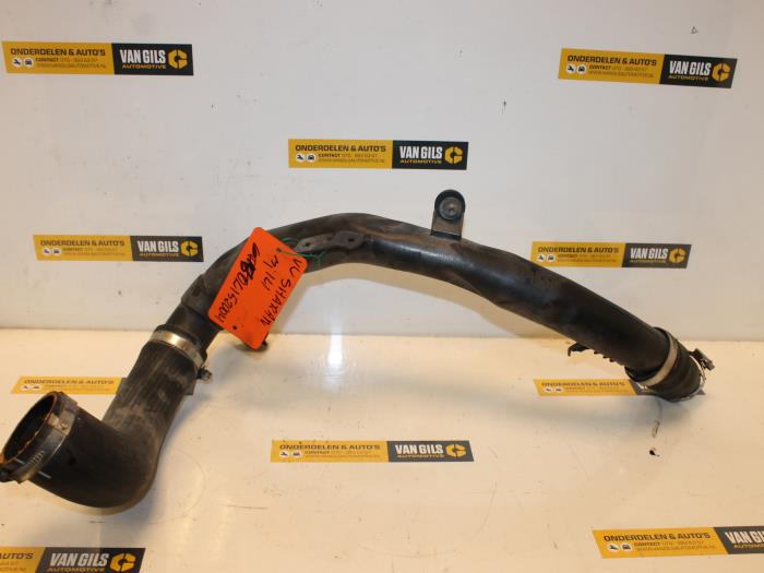 Gebrauchte Intercooler Rohr Volkswagen Sharan (7N) 2.0 TDI 16V Preis € 38,72 Mit Mehrwertsteuer angeboten von Van Gils Automotive