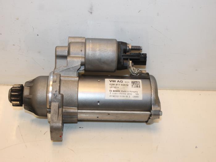Begagnade Startmotor Audi A3 (8V1/8VK) 2.0 TFSI Ultra 16V Quattro Pris € 54,45 Inklusive moms erbjuds av Van Gils Automotive