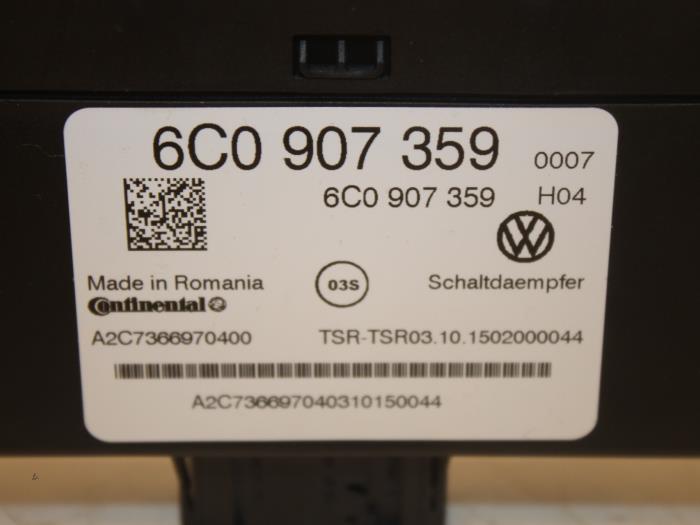 Ordinateur de suspension d'un Volkswagen Polo V (6R) 1.8 GTI 16V 2016