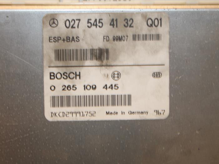 ESP-dator från en Mercedes-Benz A (W168) 1.6 A-160 1999