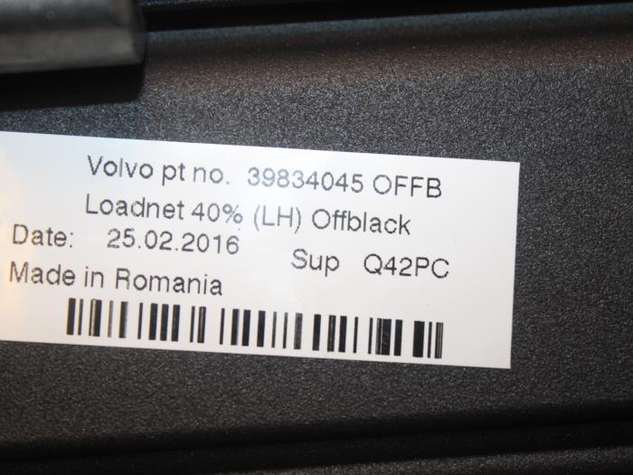 Gepäcknetz van een Volvo V70 (BW) 1.6 DRIVe,D2 2015