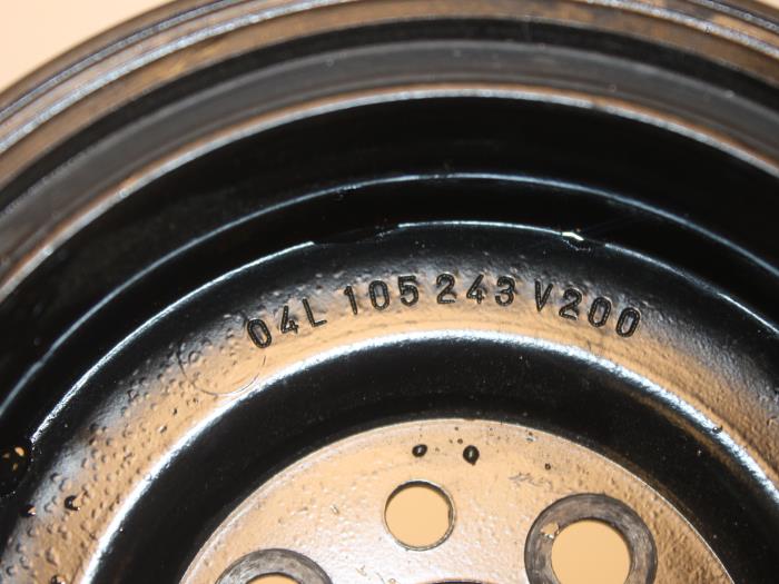 Kolo pasowe walu korbowego z Volkswagen Tiguan (AD1) 2.0 TDI 16V BlueMotion Techn.SCR 4Motion 2016