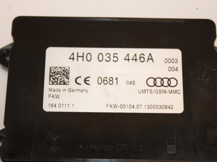 Module téléphone d'un Audi A3 Sportback (8VA/8VF) 1.4 TFSI 16V e-tron 2015