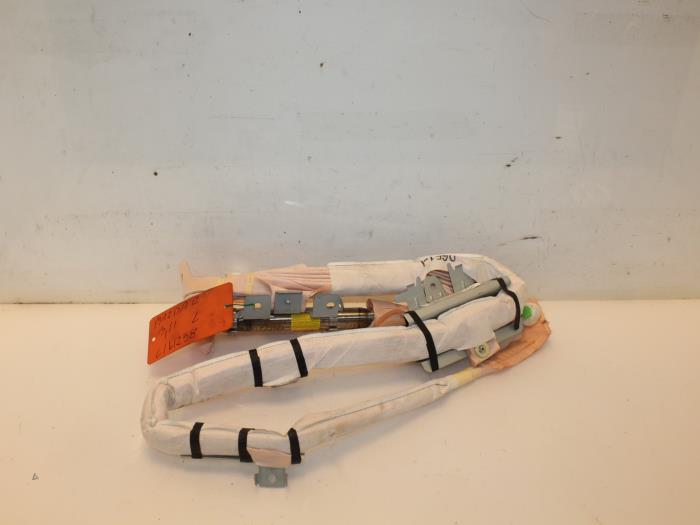 Roof curtain airbag, left from a Mazda 2 (DE) 1.3 16V MZR 2011