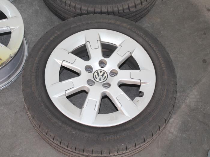 Used Volkswagen Polo (6R) 1.2 TDI 12V BlueMotion Set of wheels ...