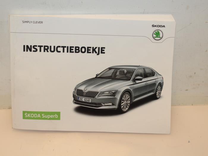 Używane Instrukcja Skoda Superb Combi (3V5) 1.6 TDI Cena € 36,30 Z VAT oferowane przez Van Gils Automotive