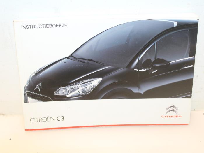 Livret d'instructions d'un Citroën C3 (SC) 1.6 HDi 92 2012