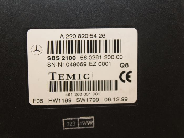 Telefon Modul van een Mercedes-Benz S (W220) 5.8 S-600L V12 36V 2000
