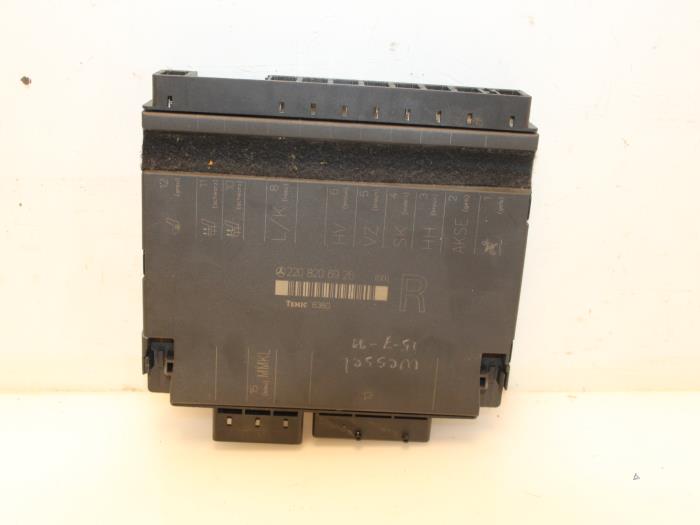Begagnade Sätesdator Mercedes S (W220) 5.8 S-600L V12 36V Pris € 75,00 Marginaltabell erbjuds av Van Gils Automotive