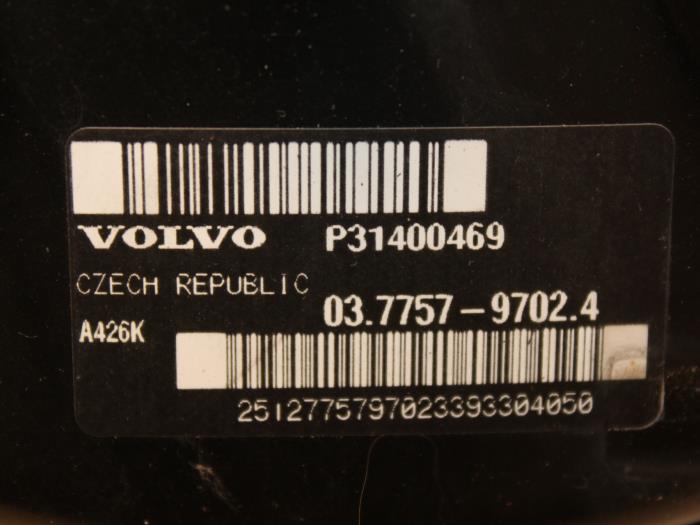 Brake servo from a Volvo V60 I (FW/GW) 1.6 DRIVe 2014