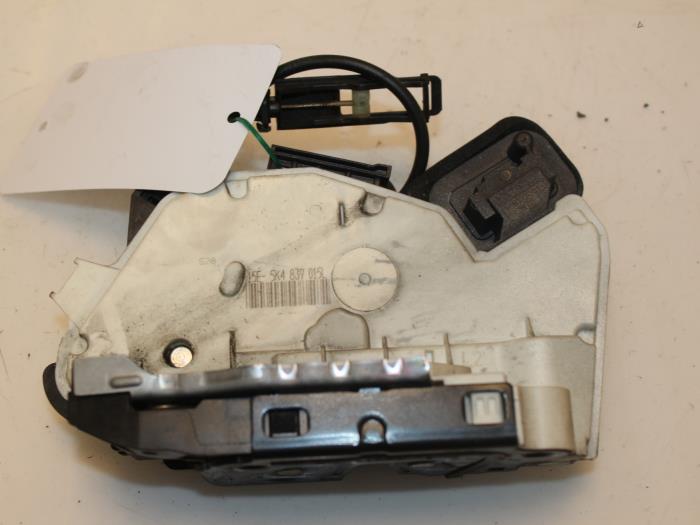 Rear door lock mechanism 4-door, left Volkswagen Polo 1.2 TDI 12V ...