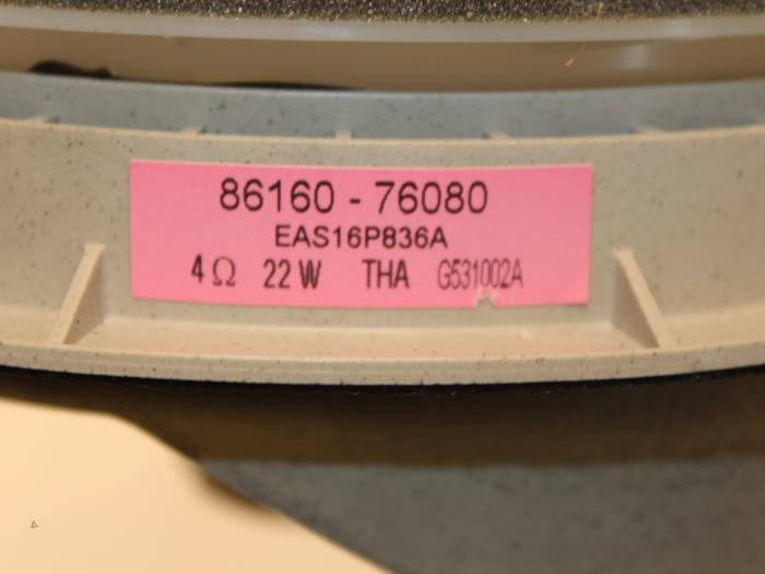 Lautsprecher van een Lexus CT 200h 1.8 16V 2015