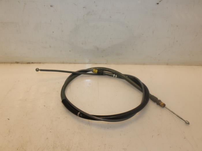 Parking brake cable from a BMW 3 serie Gran Turismo (F34) 320i 2.0 16V 2014