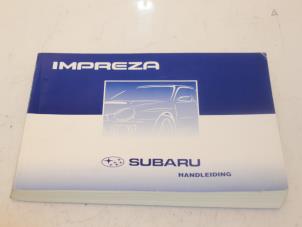 Gebrauchte Betriebsanleitung Subaru Impreza II (GD) 2.0 Turbo 16V WRX Preis € 30,00 Margenregelung angeboten von Van Gils Automotive