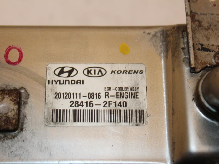 Refrigerador EGR de un Hyundai iX35 (LM) 2.0 CRDi 16V 4x4 2013