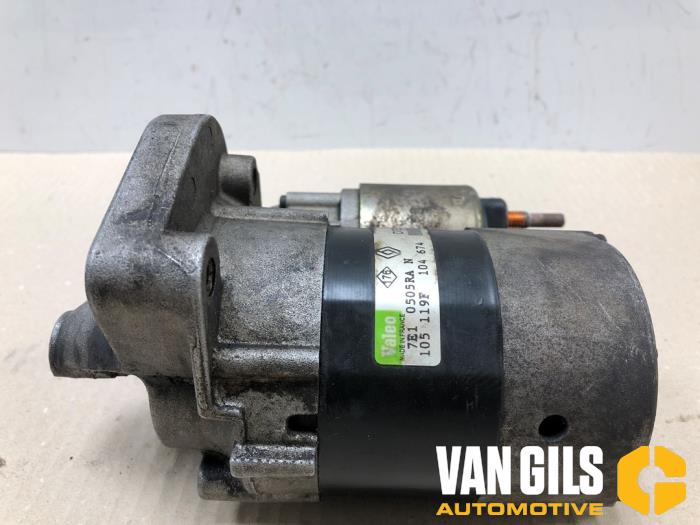 Gebrauchte Anlasser Renault Laguna II Grandtour (KG) 1.6 16V Preis € 35,00 Margenregelung angeboten von Van Gils Automotive