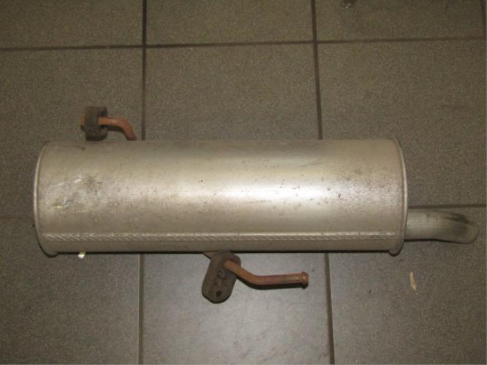 Gebrauchte Auspuff Enddämpfer Peugeot 206 (2A/C/H/J/S) 1.4 XR,XS,XT,Gentry Preis € 10,33 Margenregelung angeboten von Snuverink Autodemontage
