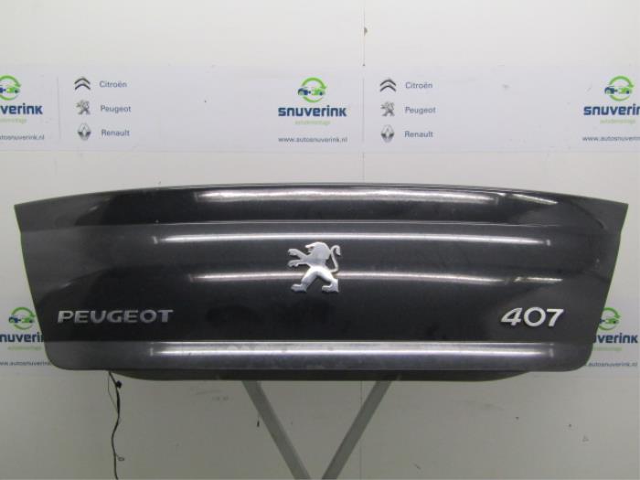 Heckklappe van een Peugeot 407 (6D) 2.0 16V 2004