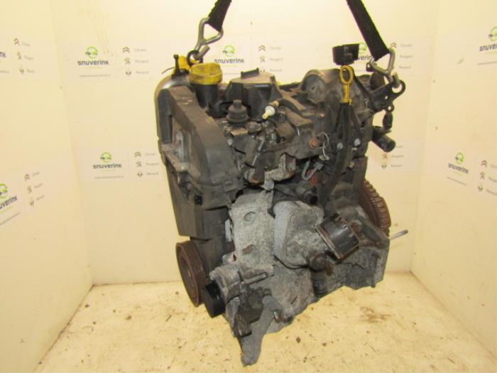 Motor van een Renault Clio 2007