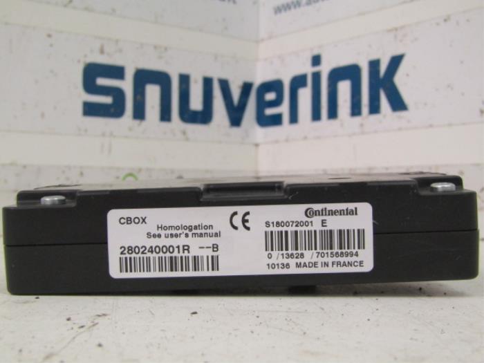 Usagé Ordinateur divers Renault Megane III Berline (BZ) 1.4 16V TCe 130 Prix € 35,00 Règlement à la marge proposé par Snuverink Autodemontage