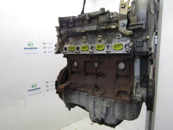 Motor van een Renault Scénic II (JM) 1.6 16V 2004