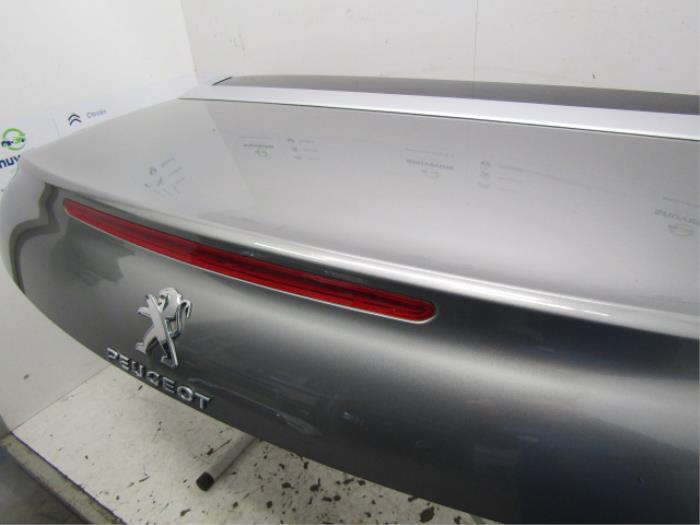 Tailgate from a Peugeot 207 CC (WB) 1.6 16V 2012