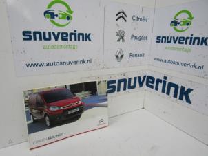 Used Instruction Booklet Citroen Berlingo 1.6 Hdi 16V 90 Price € 18,15 Inclusive VAT offered by Snuverink Autodemontage